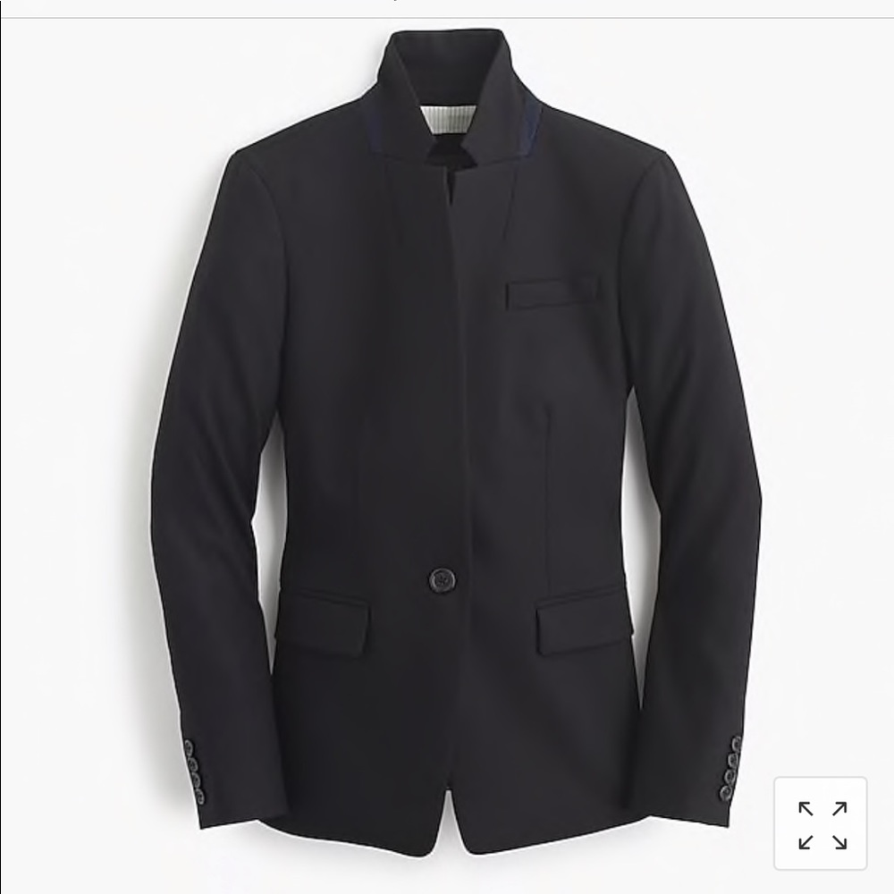 J Crew black regent blazer